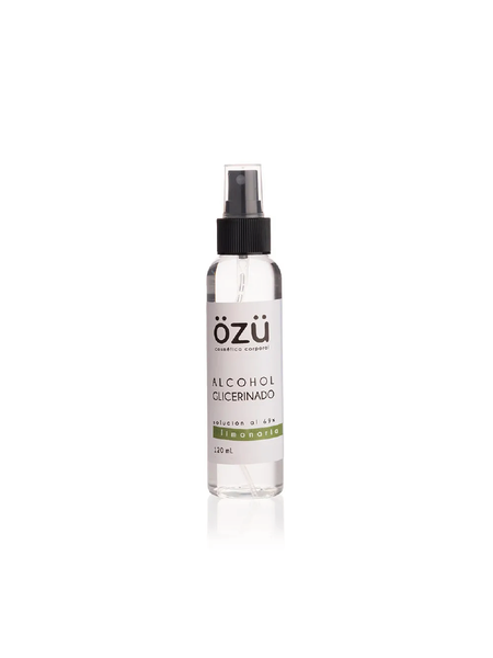 Alcohol Glicerinado al 69% 120 ml - ÖZÜ Cosmética