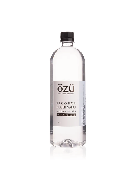 Alcohol Glicerinado al 69% 1 litro - ÖZÜ Cosmética