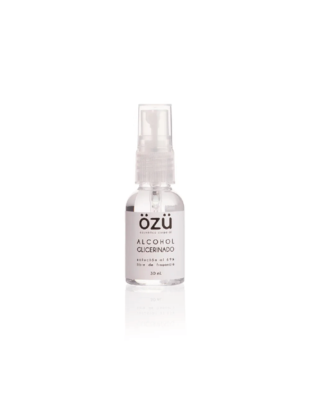 Alcohol Glicerinado al 69% 30 ml - ÖZÜ Cosmética