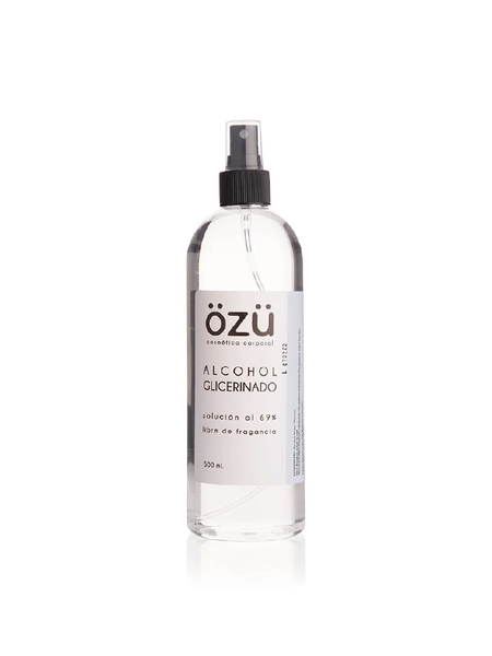 Alcohol Glicerinado al 69% 500 ml - ÖZÜ Cosmética