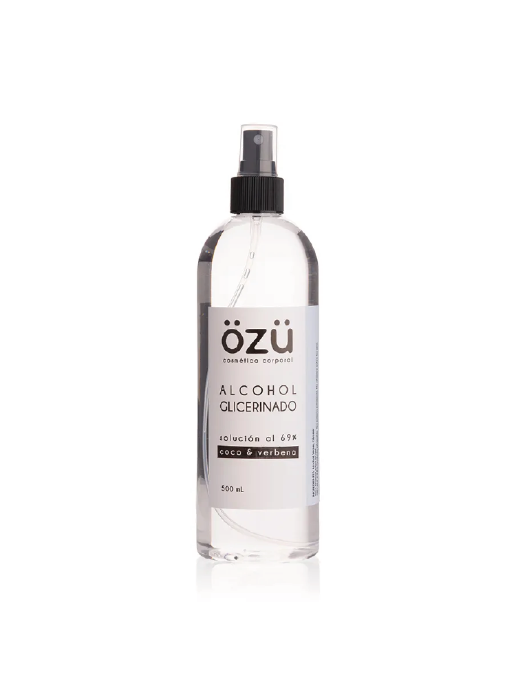 Alcohol Glicerinado al 69% 500 ml - ÖZÜ Cosmética