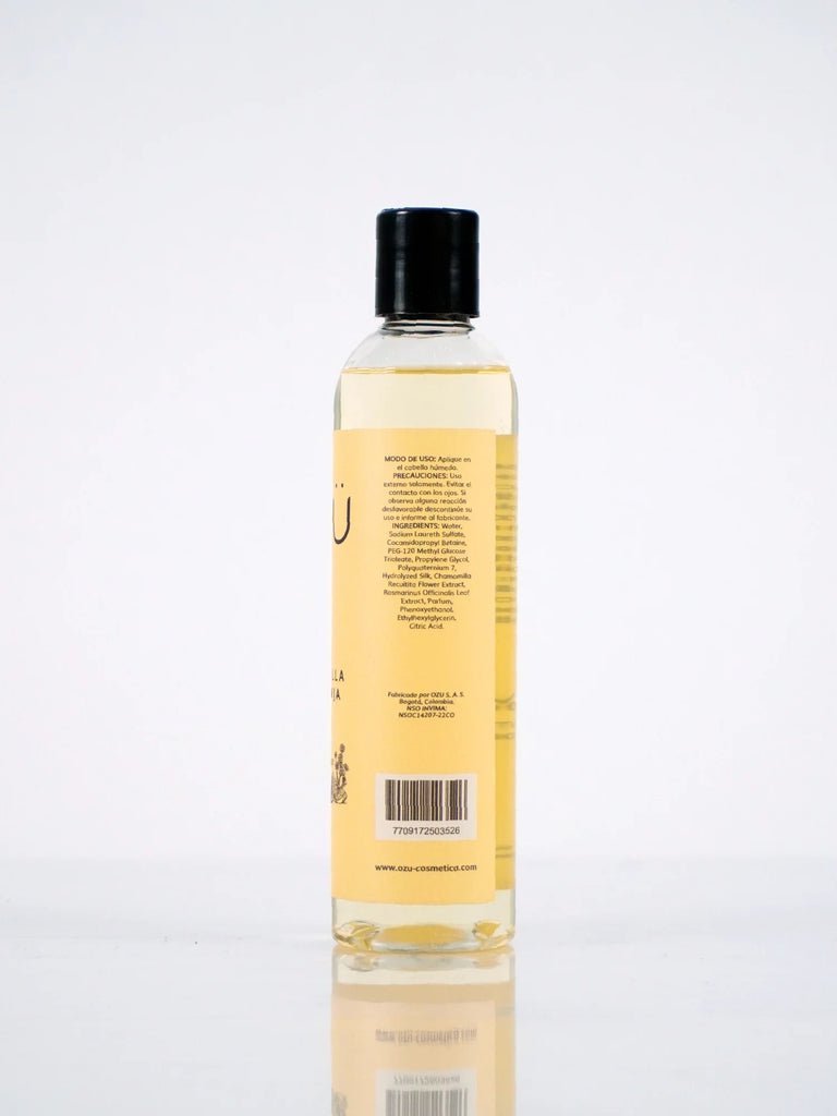 Shampoo Manzanilla & Toronja - ÖZÜ Cosmética