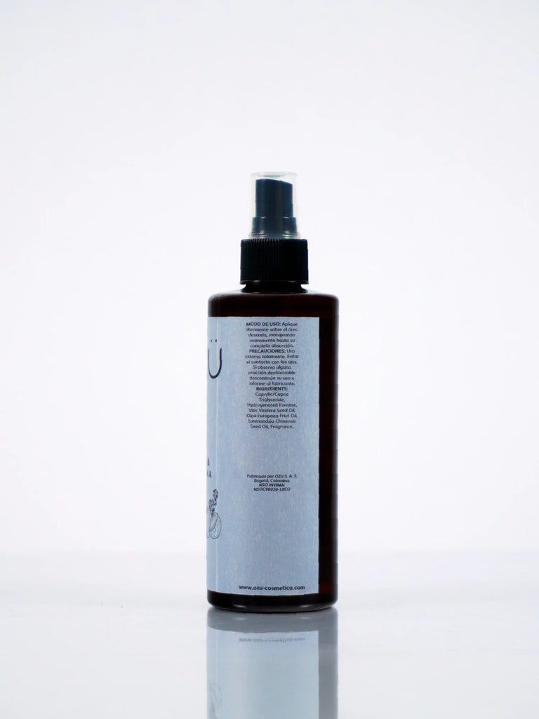 Aceite seco Té verde & Jengibre - ÖZÜ Cosmética