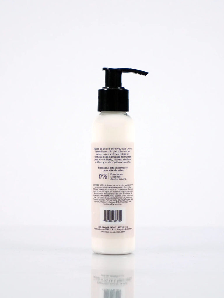 Crema hidratante Coco & Verbena - ÖZÜ Cosmética