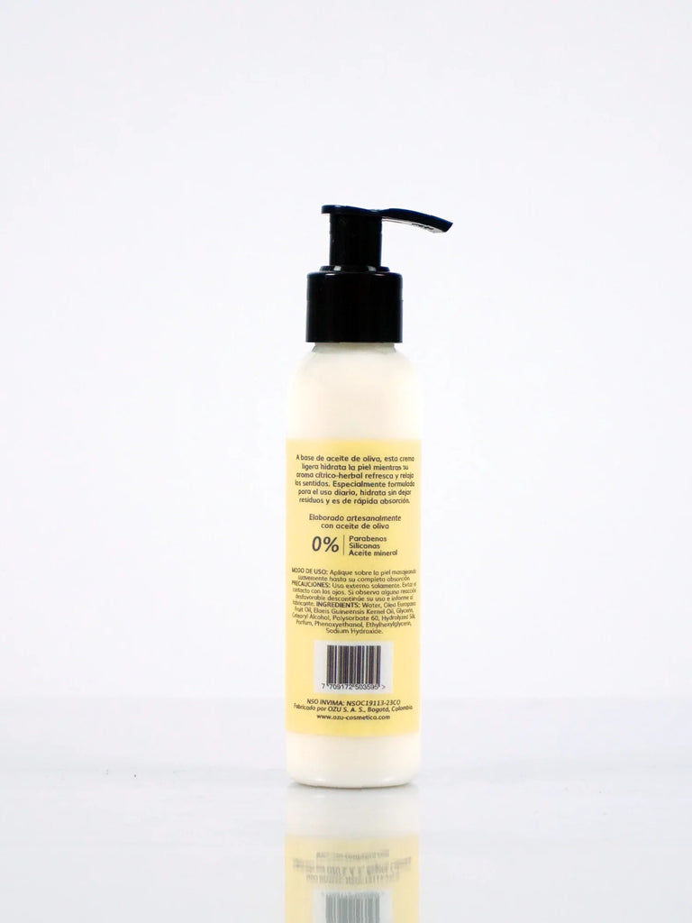 Crema hidratante de Limonaria - ÖZÜ Cosmética