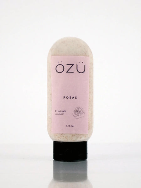 Exfoliante cremoso de Rosas - ÖZÜ Cosmética