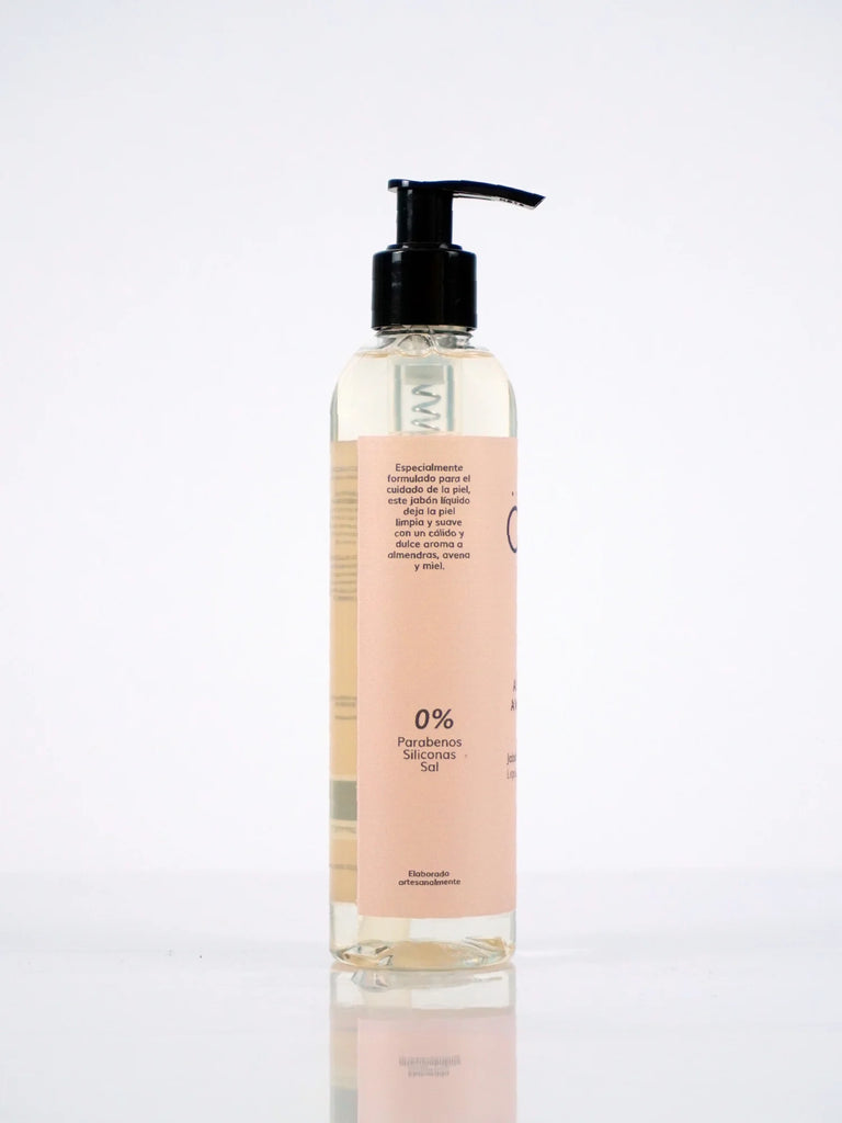 Jabón liquido de Almendras, Avena & Miel - ÖZÜ Cosmética