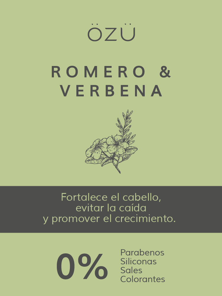 Acondicionador de Romero & Verbena - ÖZÜ Cosmética