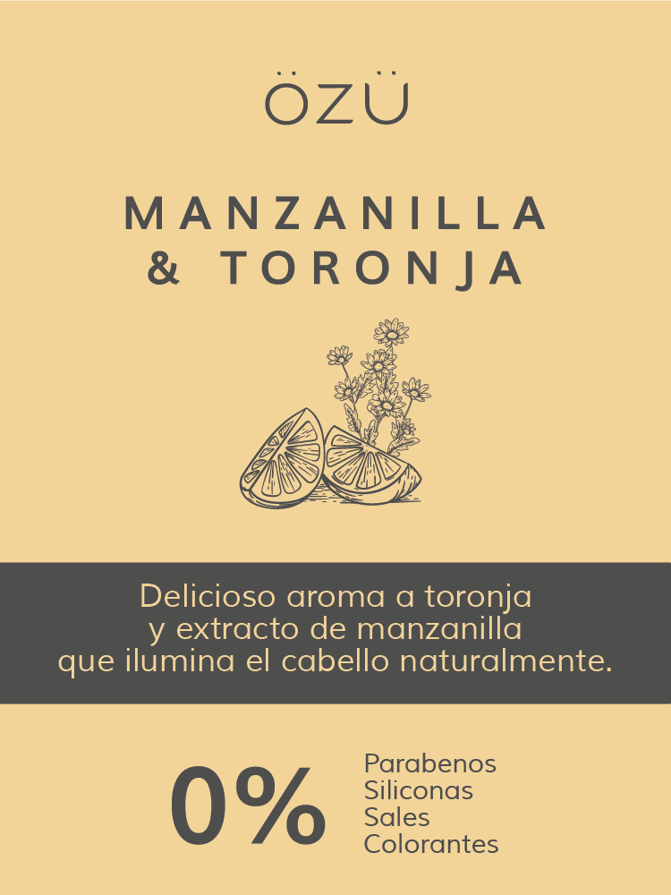 Acondicionador de Manzanilla & Toronja - ÖZÜ Cosmética